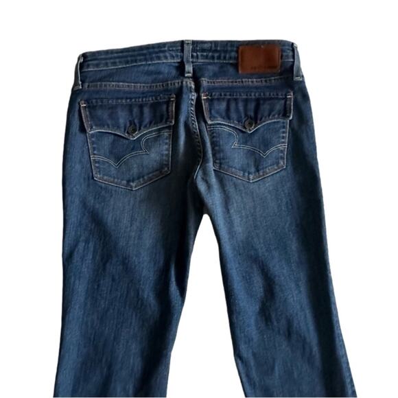 Big Star Jeans Low Rise Remy Flap Pocket Embroidered Bootcut Stretch Size 30L - Picture 7 of 12